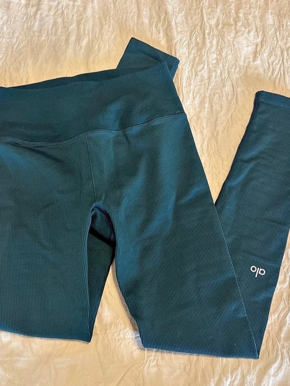 Alo Ribbed High Waist Leggings